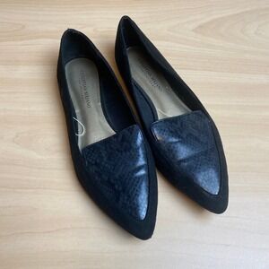 Christian Siriano Payless Faux Snakeskin Pointed Flats